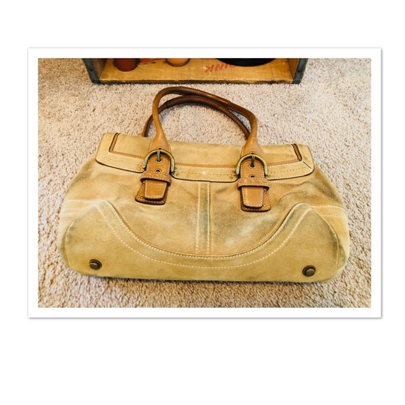 Coach suede purse - Picture 6 of 8